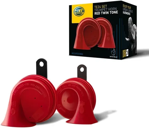 Vista 55 de HELLA 012010971 Kit de Bocina de Trompeta Negra de 12V (Ajuste Universal - Paquete Blíster)