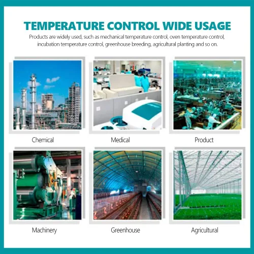 Vista 6 de REX-C100 PID Kit de controlador de temperatura con SSR y termopar controlador de termostato digital 0‑400 ℃+ 25A SSR + termopar tipo M6 K de 3.3 ft