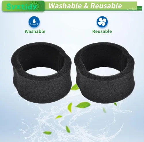 Vista 3 de Filtro de repuesto para Bissell Powerforce Helix Rewind Pet Compact, Turbo Bag Deluxe Aspiradora, Parte