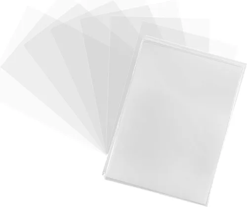 Vista 6 de 200 fundas protectoras transparentes tamaño estándar, protectores para cartas compatibles con Magic The Gathering MTG (66 x 91 mm)