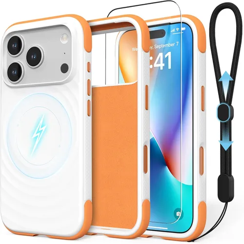 Vista 17 de GOODVISH Funda magnética para iPhone 18 Pro / iPhone 17 Pro, antideslizante
