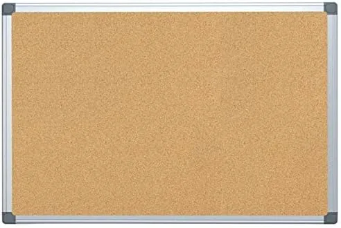 Vista 5 de Office Depot - Tablón de anuncios de corcho con marco de aluminio, 24 x 36 pulgadas