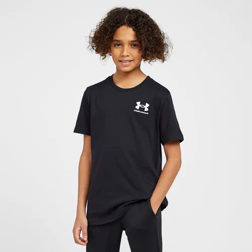 Vista 2 de Under Armour Camiseta deportiva de manga corta para niño