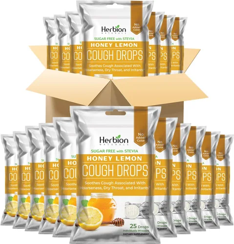 Vista 11 de HERBION Naturals - Gotas para la tos, sin azúcar con stevia, suplemento dietético, alivia la tos, para adultos y niños mayores de 6 años, 18