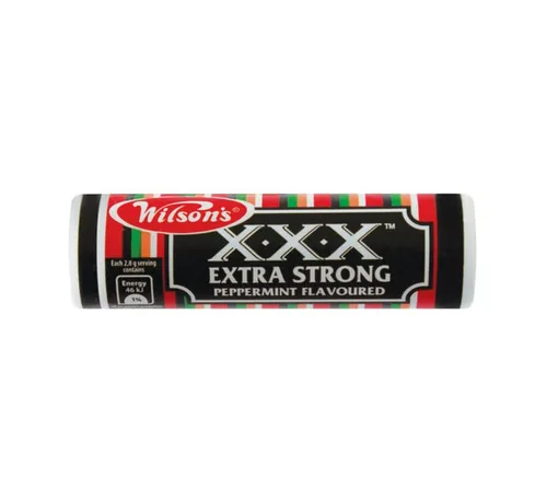 Vista 2 de Wilsons XXX Extra Strong Roll Mint Paquete de 4 Sabor a menta