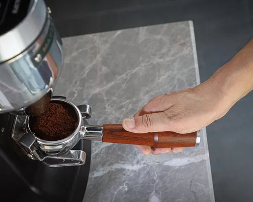 Vista 6 de 58mm Portafiltro sin fondo para cabeza de grupo E61 Portafiltro desnudo de grado profesional de barista Compatible con Rocket, Lelit, Ascaso