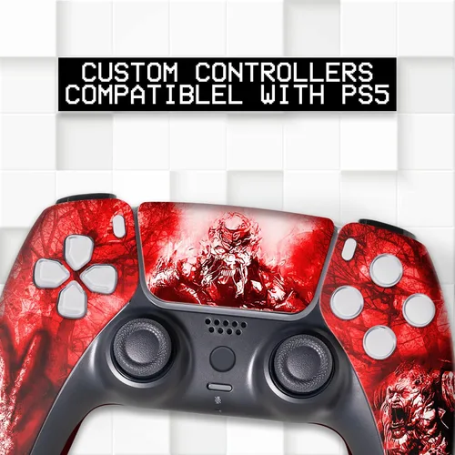 Vista 239 de Battman Custom PS-5 Controller Wireless compatible with Play-Station 5 Console by BCB Controllers Proudly Customized in USA with Permanent