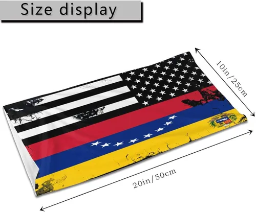 Vista 3 de Ningboo 4 banderas deportivas para el cuello polaina para el cuello bufanda diademas bandana pasamontañas