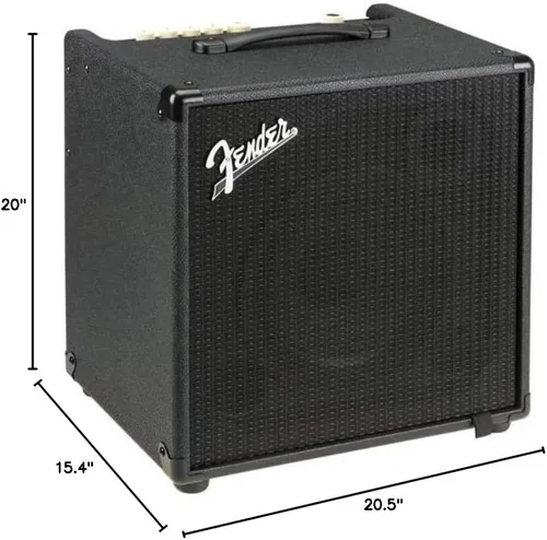 Vista 2 de Fender 2376000000 Rumble Studio 40 - Amplificador combo de modelado digital para guitarra eléctrica de bajo, negro