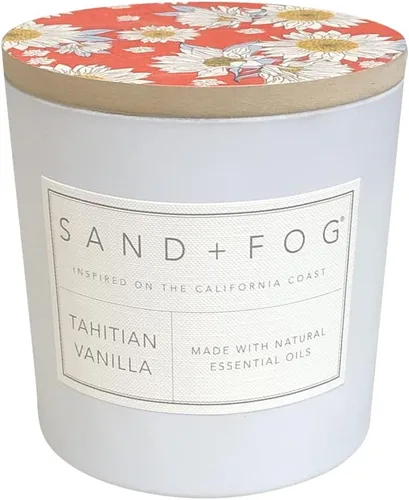 Vista 11 de Sand + Fog Vela perfumada - Chai – Aromas adicionales y tamaños – Mecha 100% de algodón sin plomo - Velas de lujo en frasco para refrescar el aire