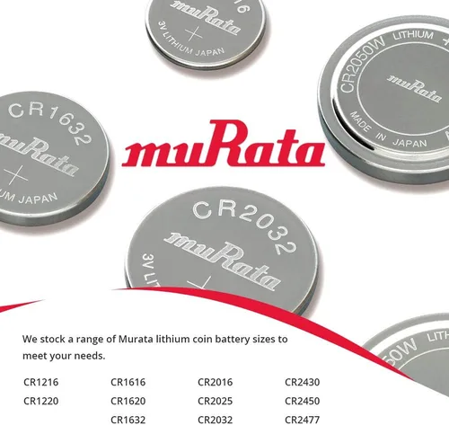 Vista 6 de Murata Batería CR2430 DL2430 ECR2430 3V Litio Moneda Celda (5 Baterías)