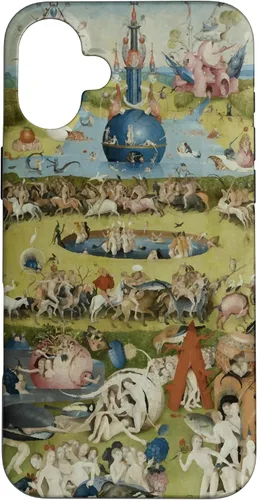 Vista 23 de Hieronymus Bosch - Carcasa para iPhone 17, diseño de jardín de las delicias terrenales