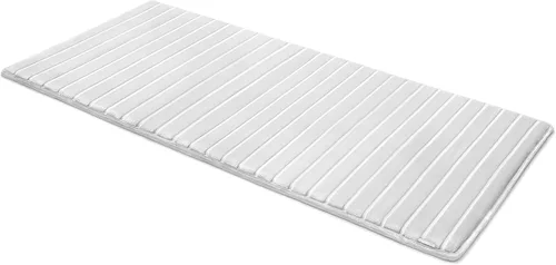 Vista 9 de MICRODRY Tapete de baño de espuma viscoelástica extra grueso, moderno, con infusión de carbón y base antideslizante GripTex, absorbente, de fácil