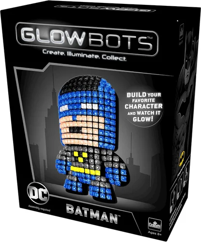Vista 4 de DC Glowbot Batman, Multicolor