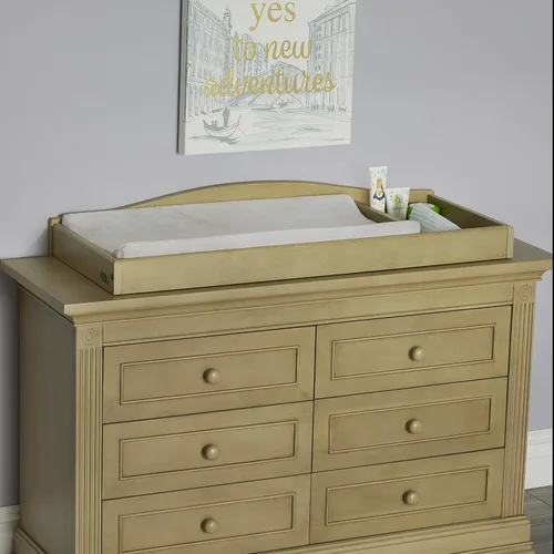Vista 7 de Baby Cache Decoración de mesa de cambio de madera natural Colección Montana Madera flotante