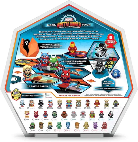 Vista 3 de Funko Marvel Battleworld Juego de aventura coleccionable