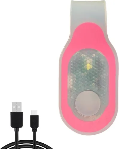 Vista 7 de Linterna de emergencia ligera para enfermera, manos libres, linternas LED con clip, adecuada para caminar, correr, mascotas, actividades al aire Azul
