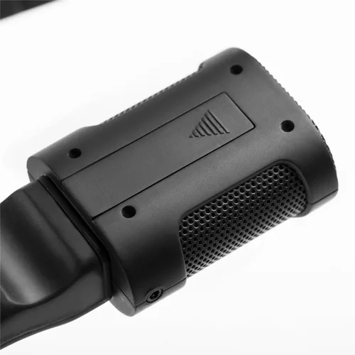 Vista 8 de [Renovado] Agarre de mango de video con micrófono integrado para DJI OSMO, estabilizador de mano universal de cámara Sevenoak Micrófono estéreo
