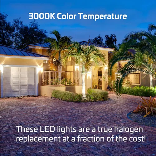 Vista 7 de Newhouse Lighting WW30BRZ - Luz de inundación LED de 30 vatios para exteriores, resistente a la intemperie, bronce
