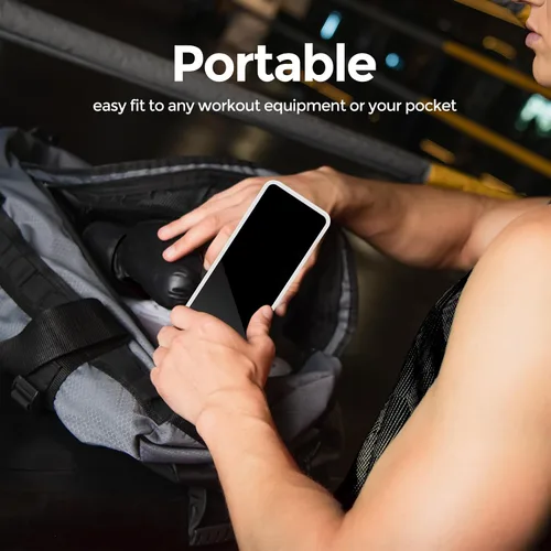 Vista 6 de REACHER Reloj portátil con temporizador de gimnasio para garaje en casa, cuenta regresiva/arriba, cronómetro, temporizador de intervalos