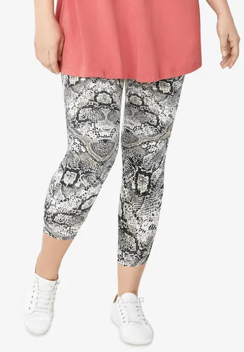 Vista 5 de Ellos para mujer Plus tamaño pantalones Capri Leggings