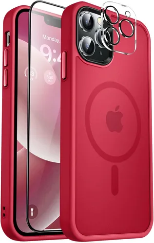 Vista 171 de MOCCA - Funda magnética resistente para iPhone XR de 6.1 pulgadas, compatible con MagSafe, funda con protección contra caídas de grado militar