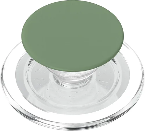 Vista 8 de PopSockets Grip y soporte para teléfonos y tabletas color verde oliva mate