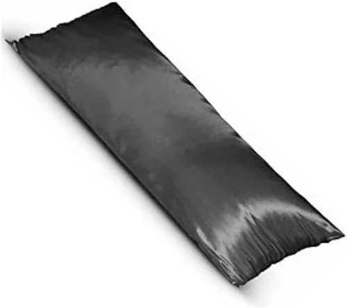 Vista 8 de TAOSON - Funda de almohada corporal de satén sedoso y suave, funda de almohada, protector de almohada, funda de cojín con cremalleras
