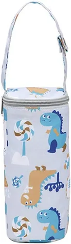Vista 9 de Calentador de agua de leche, bolsa aislada para bebés, calentador de biberón de lactancia para bebé, bolsa de biberón preservada para viajes