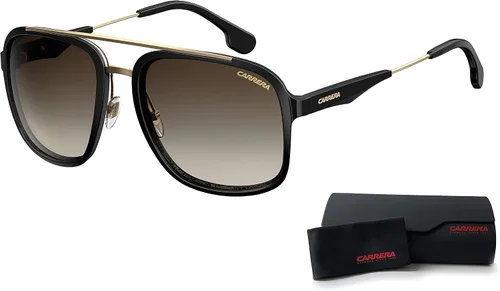 Vista 3 de Carrera CA133S - Gafas de sol de aviador para hombres y mujeres + paquete con kit de gafas de cortesía de diseñador iWear