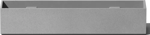 Vista 9 de Veradek Forma Series - Maceta larga de mesa para exteriores Blanco