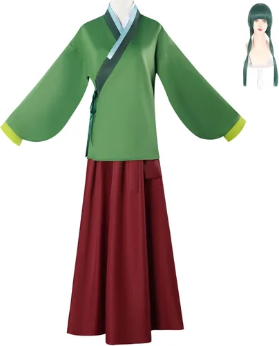 Vista 15 de Weixu Disfraz de anime Maomao Cat Cosplay Hanfu vestido de uniforme traje de Halloween traje de carnaval
