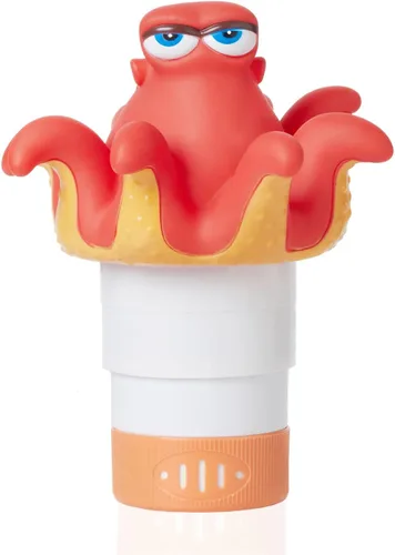 Vista 9 de XY-WQ Flotador de cloro, dispensador de cloro flotante para piscina, se adapta a tabletas de 1 y 3 pulgadas para piscinas grandes y pequeñas