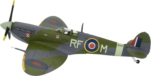 Vista 2 de TANG DYNASTY (TM) 1:72 Supermarine Spitfire Fighter Attack Modelo de avión de metal, Fuerza Aérea Real de la Segunda Guerra Mundial 1941