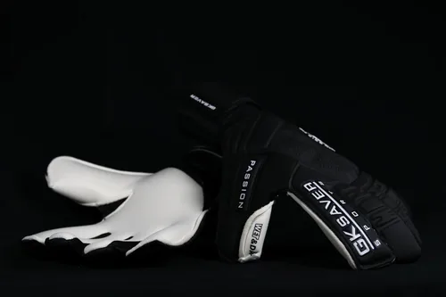Vista 8 de GK Saver Guantes de portero de fútbol Passion Series Guantes de portero profesionales, talla 6 a 11, guantes salvadores extraíbles