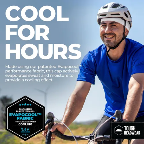 Vista 71 de Forro de casco de refrigeración para hombre, gorra de cráneo de ciclismo, forro de casco de motocicleta