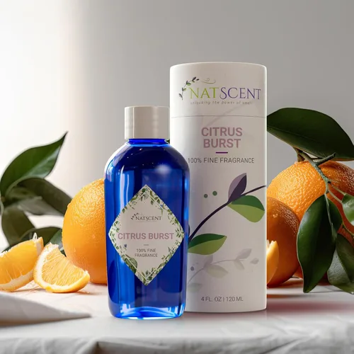Vista 7 de Citrus Burst - Aceites esenciales para difusores para el hogar, aceite esencial de cítricos derivados de la naturaleza, aceites difusores de larga