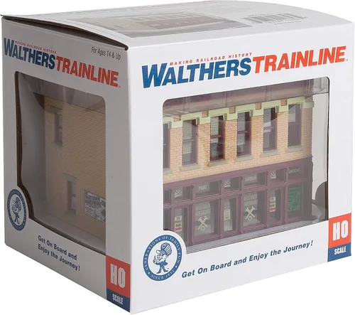 Vista 4 de Walthers Trainline Edificio/estructura a escala HO Midtown Hardware (ensamblado)