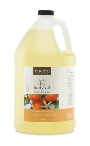 Vista 8 de Cuccio Naturale - Aceite corporal hidratante seco – Aroma de mango y bergamota, repuesto de 1 galón (128 onzas) – Hidratante ligero no graso