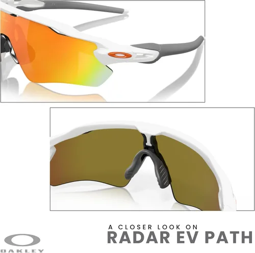 Vista 6 de OAKLEY Radar EV Path OO9208 - Gafas de sol para hombre + kit de correa de accesorios, bolsa de microfibra