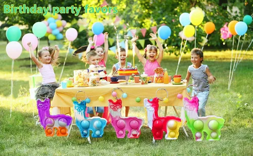 Vista 4 de 20 paquetes de llamas divertidos regalos de verano únicos mini artículo surtido juguetes para niños niños aula estudiantes regalos de profesores