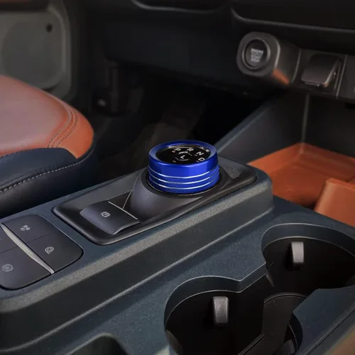 Vista 5 de 6 piezas Compatible con Ford Maverick 2024 2023 2022 Accesorios (No Compatible con 2025) Cubiertas de Consolas Centrales Interiores del Automóvil