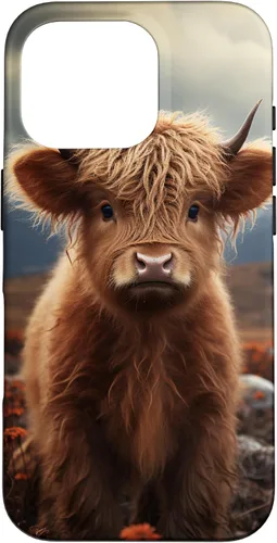 Vista 20 de Funda Highland Cow para iPhone 16