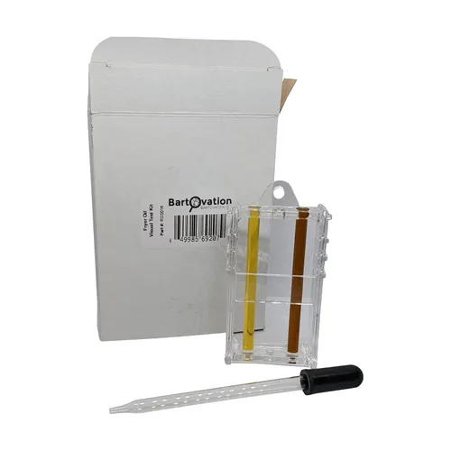 Vista 5 de Kit de prueba visual de aceite para freidora Bartovation, 14-17 y 25 TPM Save Frying Oil & Reduce Waste, for Monitoring Shortening Quality, Made