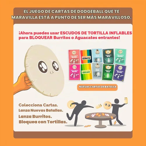 Vista 4 de Exploding Kittens Burrito Block Block, 2-6 jugadores, expansión de 7 años