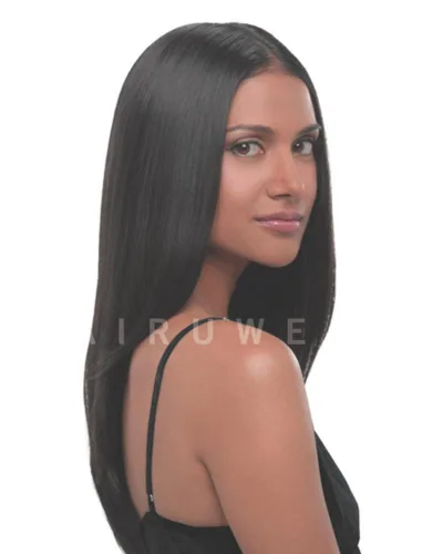 Vista 5 de Hairuwear HairDo - Extensión de cabello lacio de 22 pulgadas con mantequilla