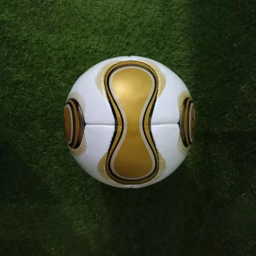 Vista 5 de Copa del Mundo 2006 - Réplica del balón de fútbol de 2006, icónica pelota de partido de Alemania, edición dorada, perfecta para entrenar, jugar y un