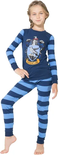 Vista 10 de Harry Potter Harry Potter conjunto de pijama de algodón Ravenclaw ropa de dormir