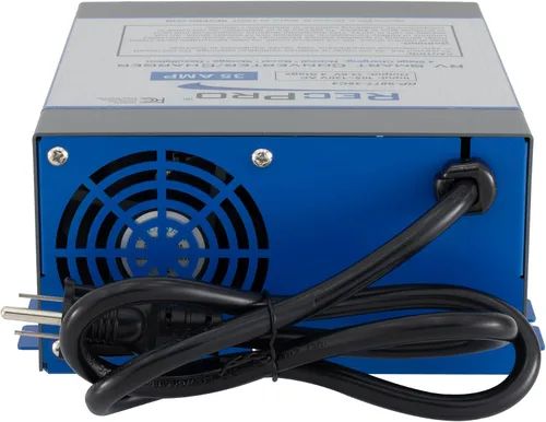Vista 9 de RecPro - Convertidor de energía RV de 35 amperios y cargador de batería Carga de 4 etapas