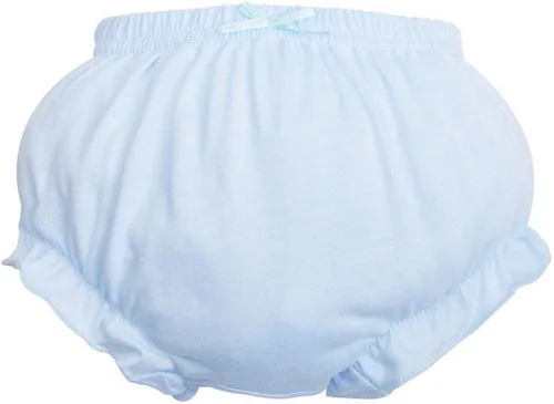 Vista 5 de Baby Diaper Covers for Girls Newborn Soft Cotton Ruffle Bloomers Toddler